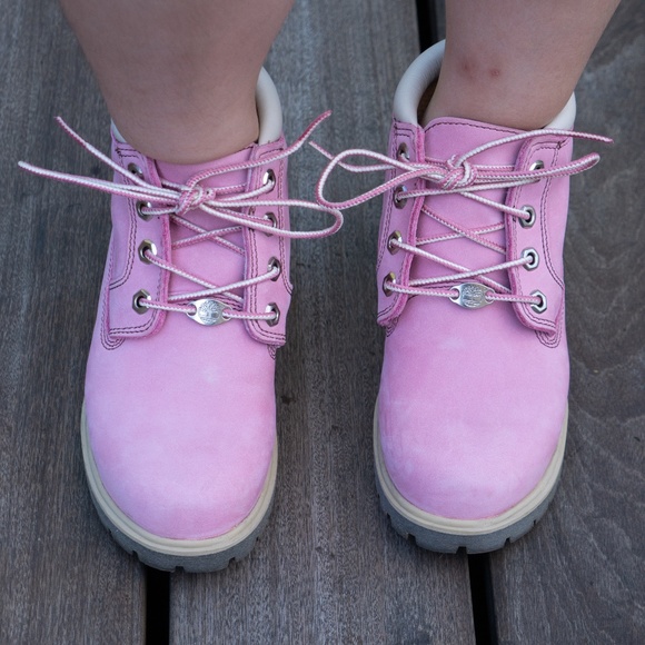Timberland - Pink Chukka Boots - Picture 8 of 8